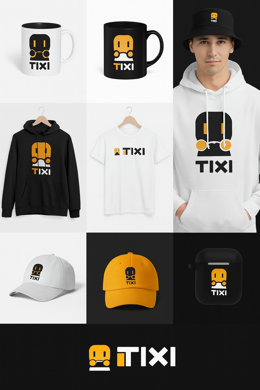 Фирменная футболка TIXI